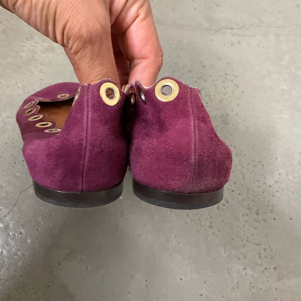 Chloe Suede Flats - Picture 5 of 7